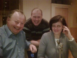 sarah martin and paul Sarah tying her first salmon fly Midnight Fly