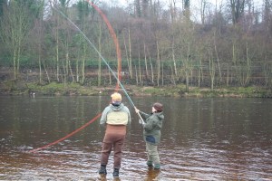 Vicky roll casting with paul