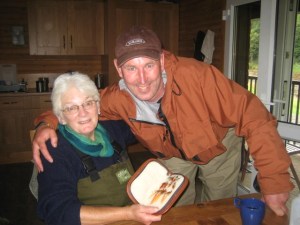 Marion with Kevin at Tweedswood