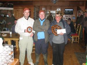 Tracy with her trophy Chatton Fishery