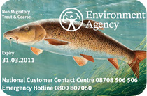 2010 Environment Agency Licence
