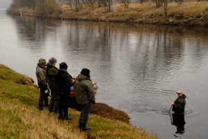 Ladies salmon tuition from AAPGAI Master Paul Little 