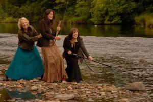 Ladies Fishing Charity Fund-Raising event Eltringham River Tyne 2013