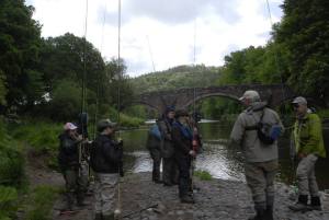 Ladies Fishing Summer Salmon Course River Annan