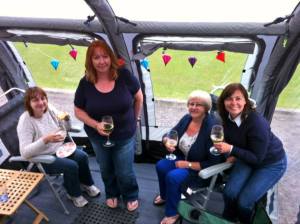 Dawn, Ali, Jan and Anne