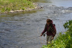 Anne Woodcock Ladies Fishing