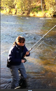 Salmon on for Anne on Tiptoe