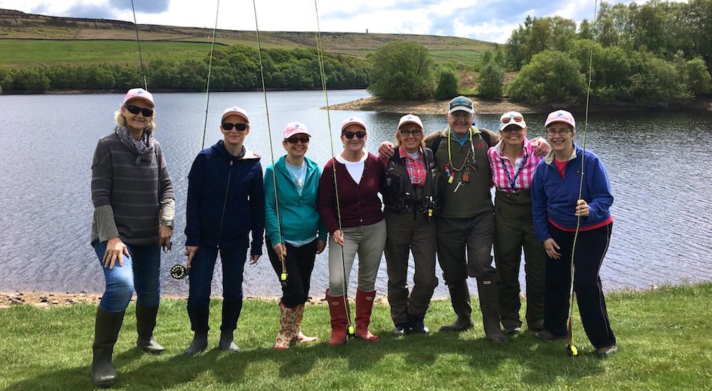 Anne Woodcock organises fishing days for women. She is the Marketing Director at FishPal and has a weekly show on CVFM Radio